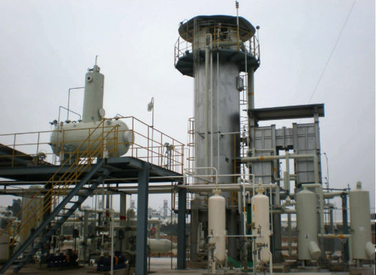 Vor fabrizierter Gleiter auf Standort-Wasserstoff-Generator-Betriebsantischeuermittel