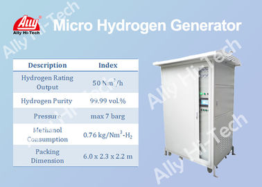 kaufen Kompakter Mikrowasserstoff-Generator durch das Methanol, das 50 Nm3-/Hbewertungs-Ertrag verbessert online manufacture